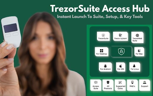 Trezor Suite  from Chrome web store to be run with OffiDocs Chromium online