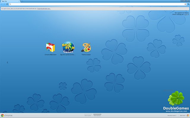 Trèfles Chanceux de DoubleGames  from Chrome web store to be run with OffiDocs Chromium online