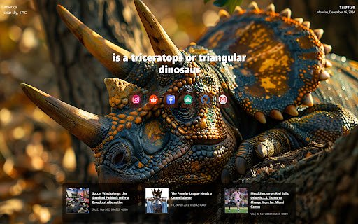 triceratops  from Chrome web store to be run with OffiDocs Chromium online