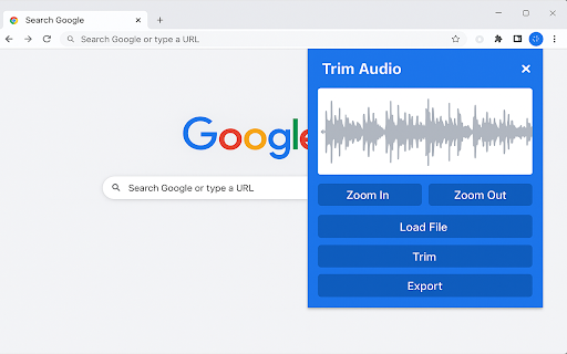 Trim Audio  from Chrome web store to be run with OffiDocs Chromium online
