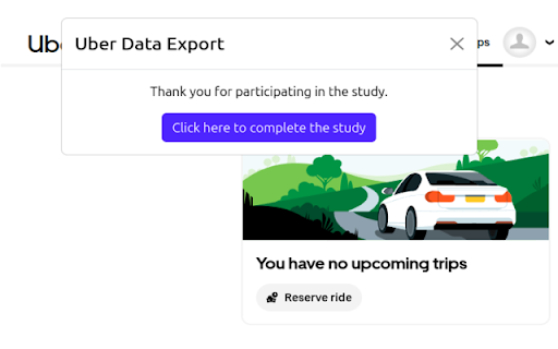 Trip Data Export  from Chrome web store to be run with OffiDocs Chromium online Trip Data Export  from Chrome web store to be run with OffiDocs Chromium online