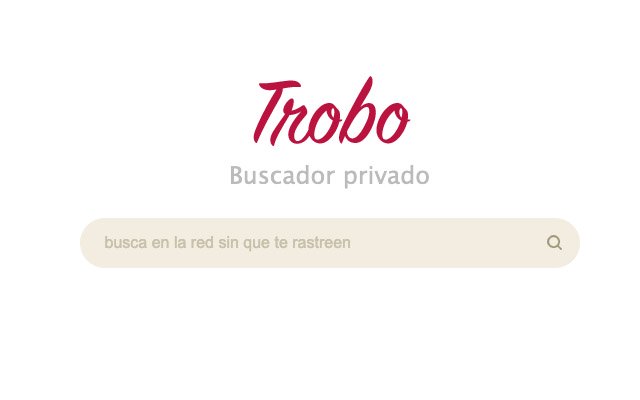 TROBO Buscador Privado de Chrome web store se ejecutará con OffiDocs Chromium en línea TROBO Buscador Privado de Chrome web store se ejecutará con OffiDocs Chromium en línea