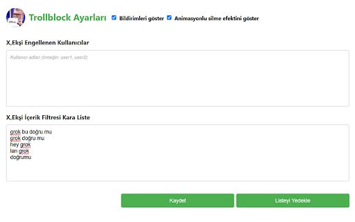 TrollBlock Content Filter  from Chrome web store to be run with OffiDocs Chromium online
