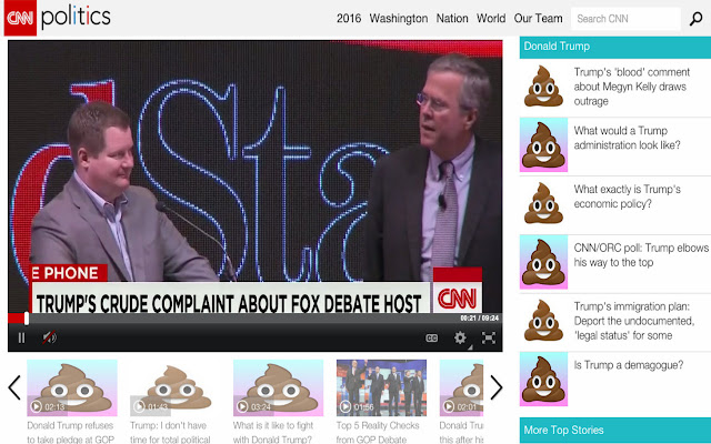 Trump2Poop  from Chrome web store to be run with OffiDocs Chromium online Trump2Poop  from Chrome web store to be run with OffiDocs Chromium online