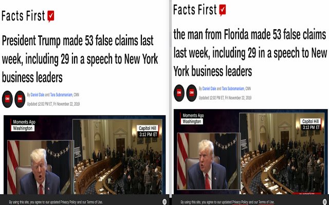 Trump il Trump! dal Chrome Web Store per essere eseguito con OffiDocs Chromium online