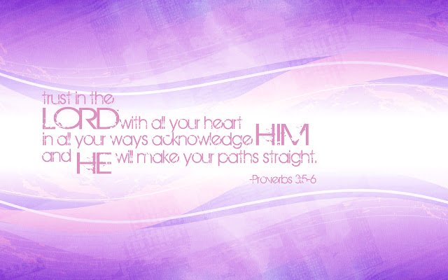 Trust in the LORD Proverbs 3:5 6  from Chrome web store to be run with OffiDocs Chromium online