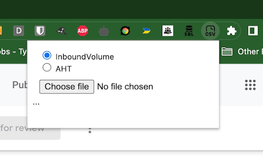 TS Forecast CSV checker  from Chrome web store to be run with OffiDocs Chromium online