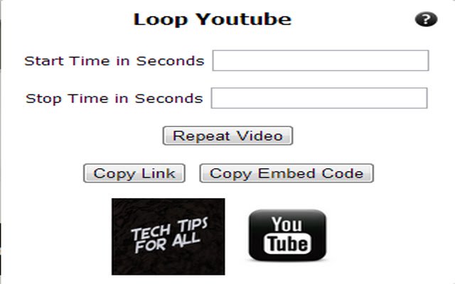 TTFA Ripeti o esegui il loop per i video di Youtube dal negozio web di Chrome da eseguire con OffiDocs Chromium online