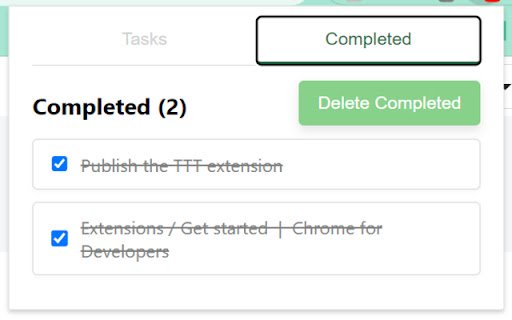 TTT To Do, To Read, To Complete!  from Chrome web store to be run with OffiDocs Chromium online