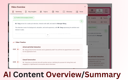 Tubelator: AI Subtitles, Summaries  Transcript Export for YouTube  from Chrome web store to be run with OffiDocs Chromium online