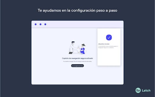 TU Latch: Secure Browsing Copilot  from Chrome web store to be run with OffiDocs Chromium online