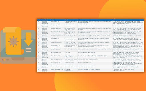 Tumblr Email Scraper  from Chrome web store to be run with OffiDocs Chromium online