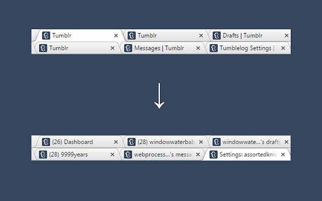 Judul Tumblr dari toko web Chrome untuk dijalankan dengan OffiDocs Chromium online