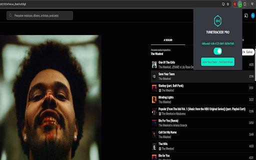 TuneTrackerPRO  from Chrome web store to be run with OffiDocs Chromium online