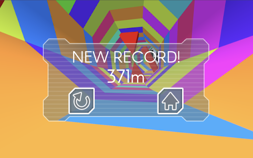 Tunnel Rush Game  from Chrome web store to be run with OffiDocs Chromium online