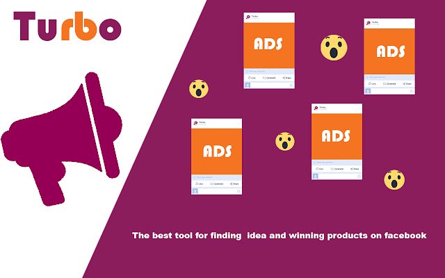 Turbo Ad Finder  from Chrome web store to be run with OffiDocs Chromium online