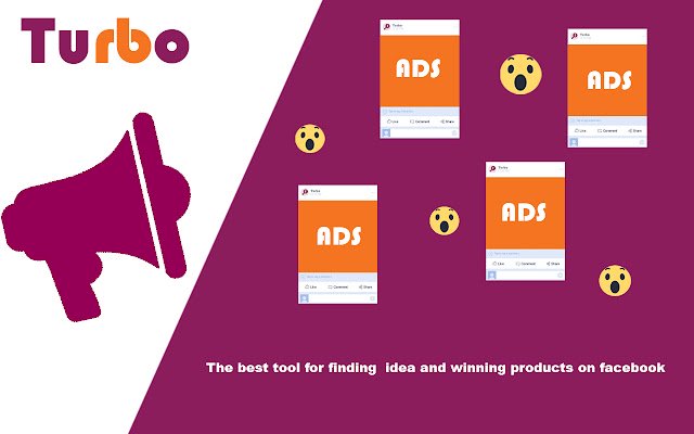 Turbo Ad Finder จาก Chrome เว็บสโตร์ที่จะทำงานร่วมกับ OffiDocs Chromium ออนไลน์