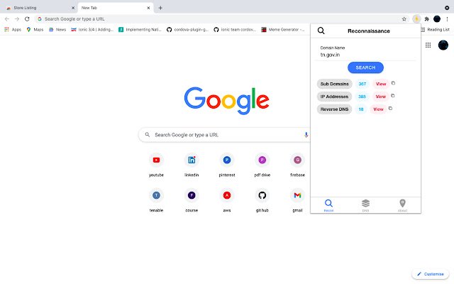 Turbo Recon  from Chrome web store to be run with OffiDocs Chromium online Turbo Recon  from Chrome web store to be run with OffiDocs Chromium online