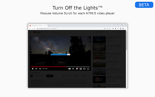 Turn Off the Lights  from Chrome web store to be run with OffiDocs Chromium online