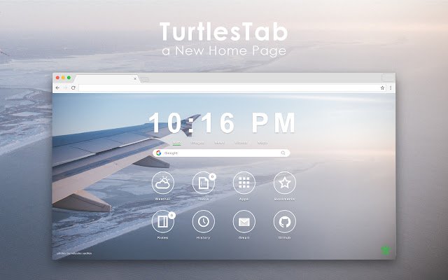TurtleTab  from Chrome web store to be run with OffiDocs Chromium online