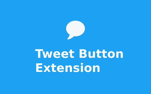 Tweet Button  from Chrome web store to be run with OffiDocs Chromium online