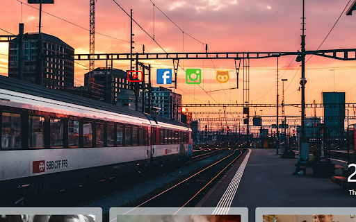 Twilight Railway Vibes  from Chrome web store to be run with OffiDocs Chromium online