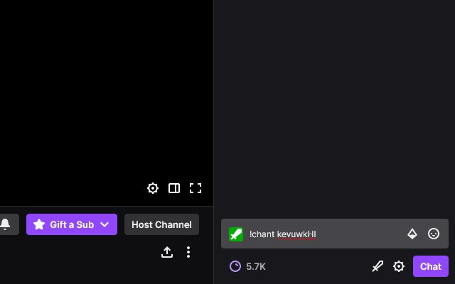 Chants do Twitch da Chrome Web Store serão executados com o OffiDocs Chromium online