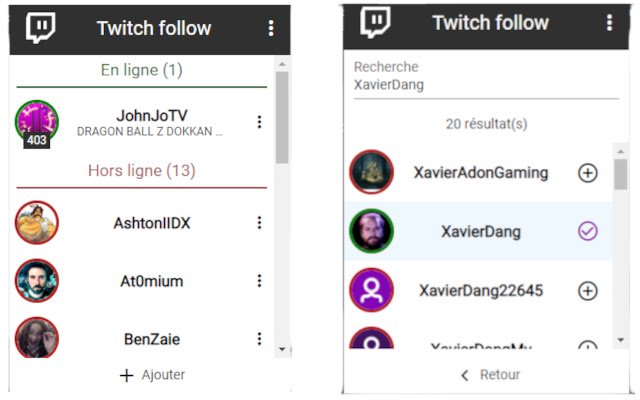 Twitch Follow daripada kedai web Chrome untuk dijalankan dengan OffiDocs Chromium dalam talian