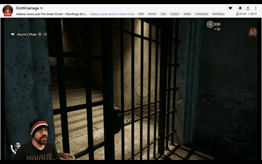 TwitchMoveBarToOld  from Chrome web store to be run with OffiDocs Chromium online