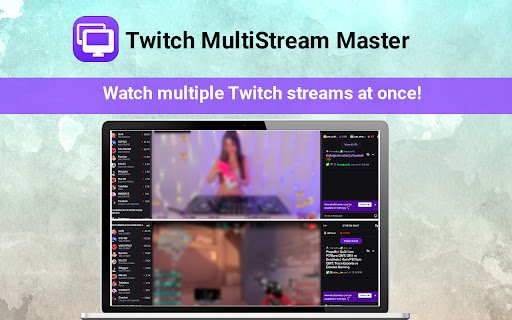 Twitch MultiStream  from Chrome web store to be run with OffiDocs Chromium online