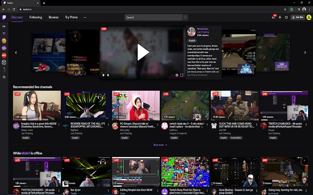 Twitch Points Claimer mula sa Chrome web store na tatakbo sa OffiDocs Chromium online