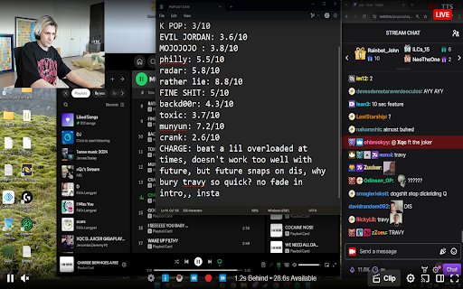 Twitch rewind  from Chrome web store to be run with OffiDocs Chromium online