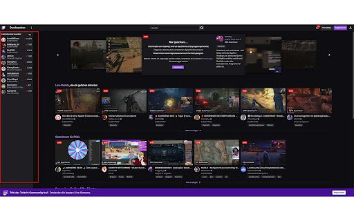 Twitch Streamer Hider  from Chrome web store to be run with OffiDocs Chromium online