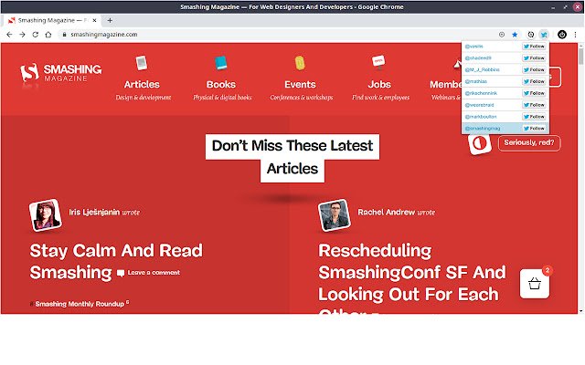 Twitter account detector  from Chrome web store to be run with OffiDocs Chromium online