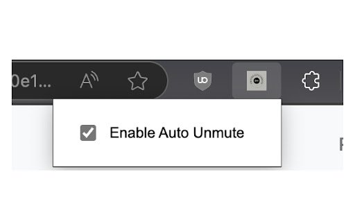 Twitter Auto Unmute  from Chrome web store to be run with OffiDocs Chromium online