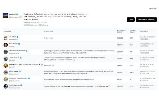 Twitter Download Tool  from Chrome web store to be run with OffiDocs Chromium online