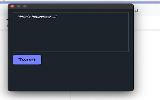 Twitter publish ASAP  from Chrome web store to be run with OffiDocs Chromium online