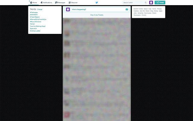 Twitter Refresher aus dem Chrome-Webstore zur Ausführung mit OffiDocs Chromium online