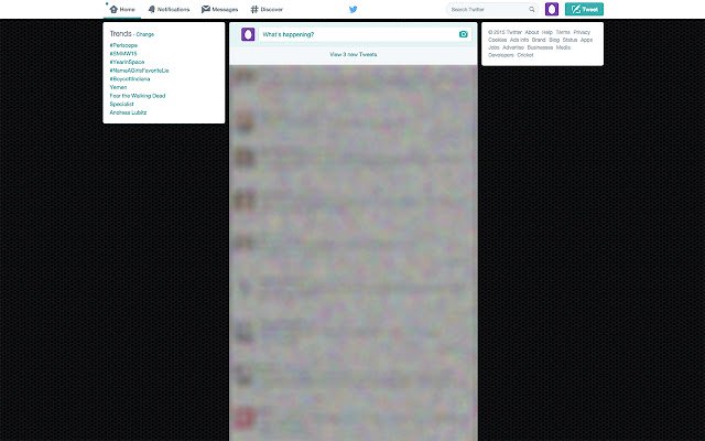 Actualizarea Twitter din magazinul web Chrome va fi rulat cu OffiDocs Chromium online