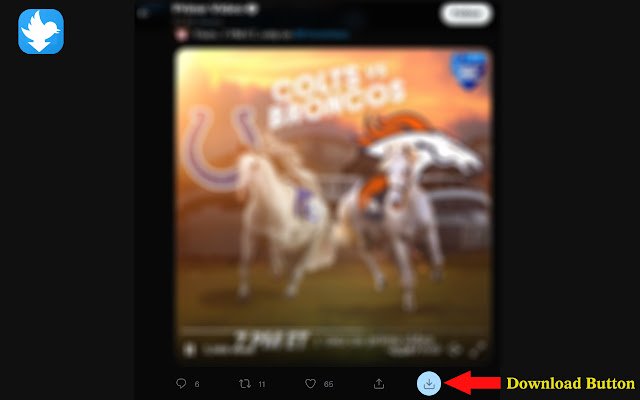 OffiDocs Chromium 온라인에서 실행되는 Chrome 웹 스토어의 Twitter™ Video Downloader Plus