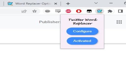 Twitter Word Replacer  from Chrome web store to be run with OffiDocs Chromium online