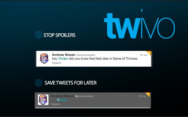 Twivo  from Chrome web store to be run with OffiDocs Chromium online