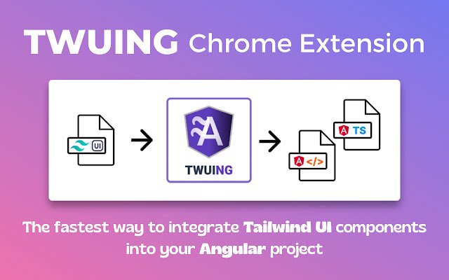 Расширение TWUING Chrome из интернет-магазина Chrome будет работать с OffiDocs Chromium онлайн