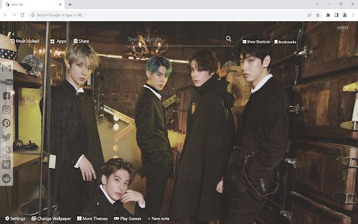 TXT Wallpaper  from Chrome web store to be run with OffiDocs Chromium online