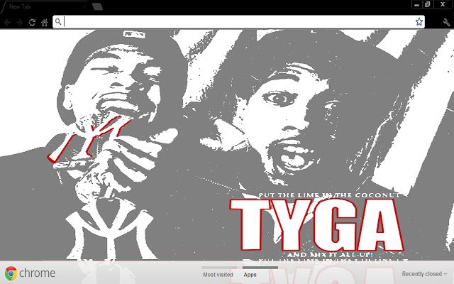 Tyga  from Chrome web store to be run with OffiDocs Chromium online