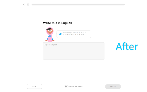 TypeLingo  from Chrome web store to be run with OffiDocs Chromium online