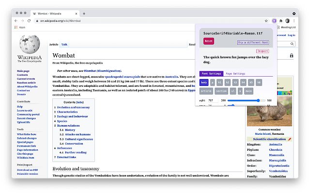 TypeTuner  from Chrome web store to be run with OffiDocs Chromium online