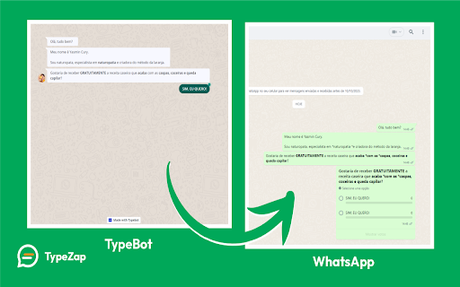 TypeZap  from Chrome web store to be run with OffiDocs Chromium online