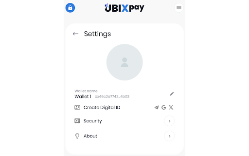 UbixPay  from Chrome web store to be run with OffiDocs Chromium online