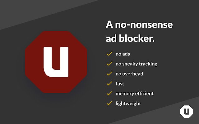 uBlock ze sklepu internetowego Chrome do uruchomienia z OffiDocs Chromium online